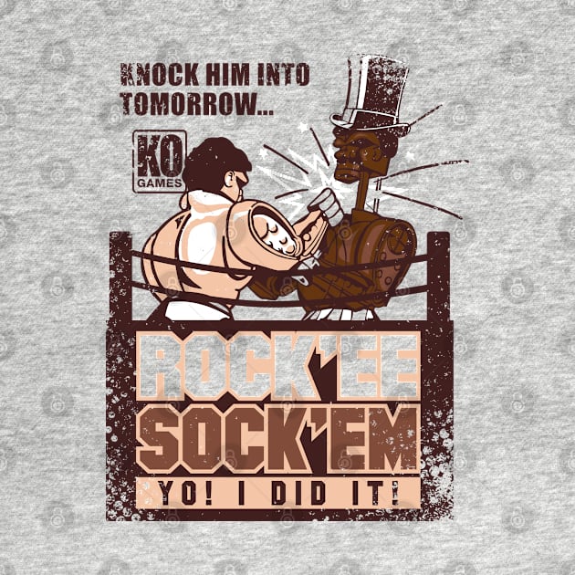 Rockee Sockem by WarbucksDesign